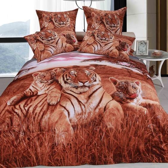 Постельное белье мако-сатин 3Д