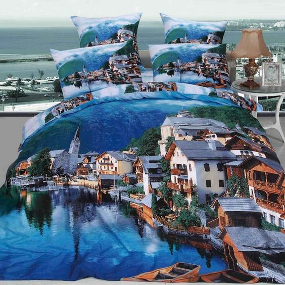 Постельное белье мако-сатин 3Д