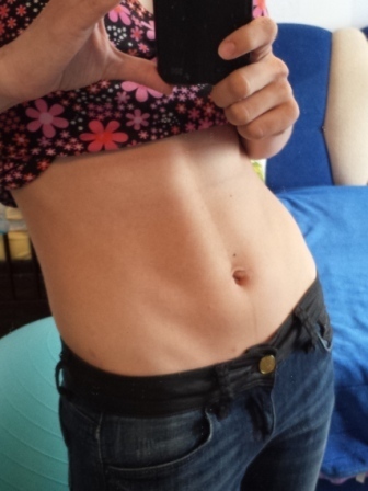 Мой живот после родов: фото моего успеха на пути к красивому телу