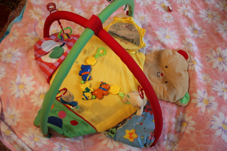 Kоврик-сиденье Gulliver "Медвежонок" 3 в 1 (500руб.)