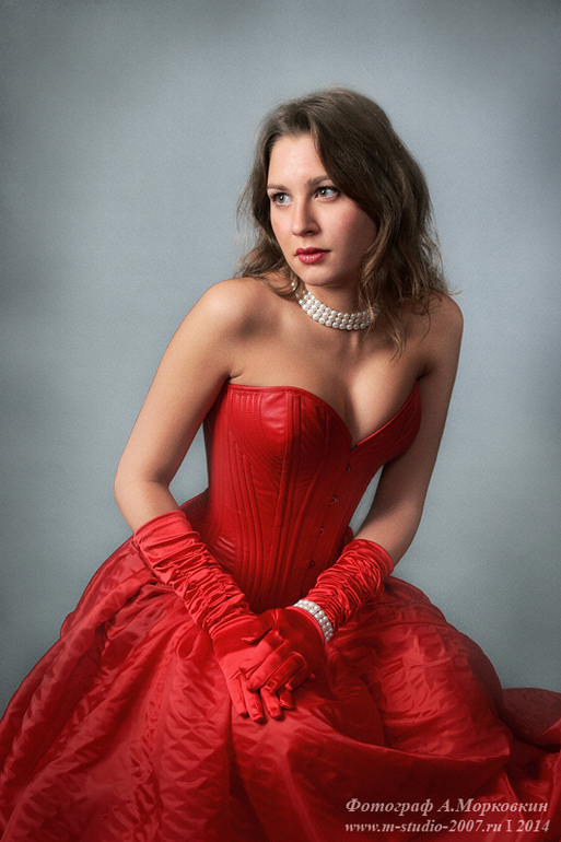 Портрет в студии.