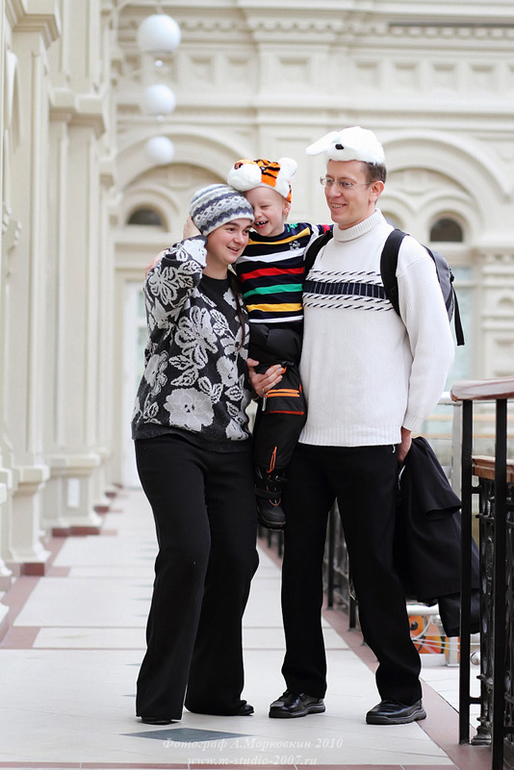 Детская / семейная съемка в ГУМе.