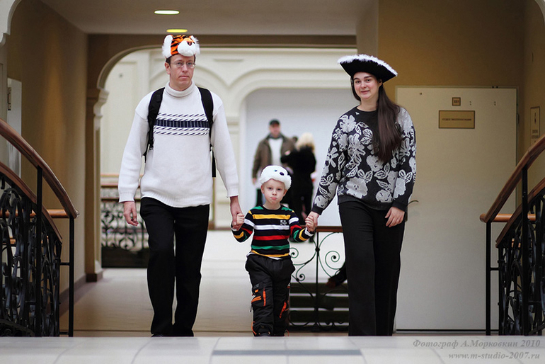Детская / семейная съемка в ГУМе.