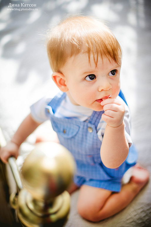 Фотосессия для Васильчика с Baby Bloga:)