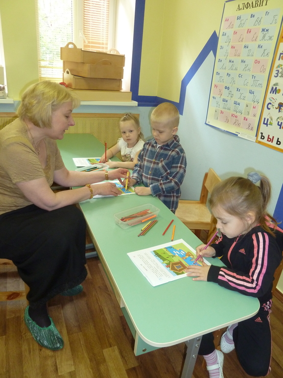 Веселые будни группы кратковременного пребывания в  АНО ДО