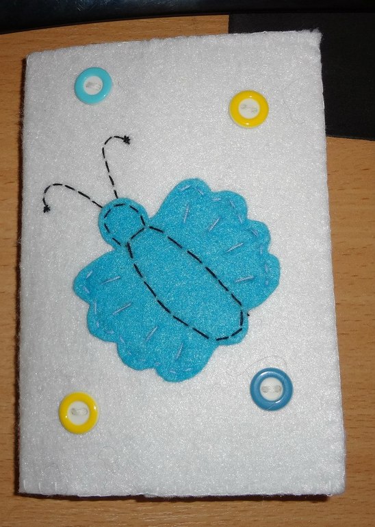 Обложки из фетра на заказ:-)