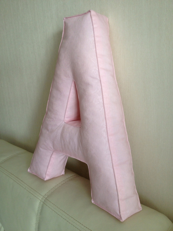 Мягкие буквы подушки