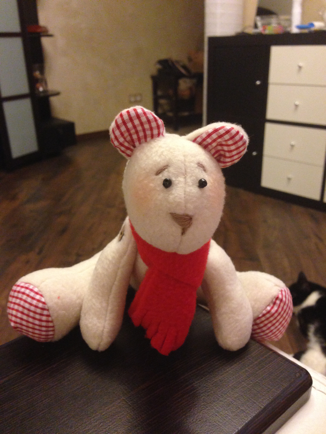 Мишка для малышки или первый опыт