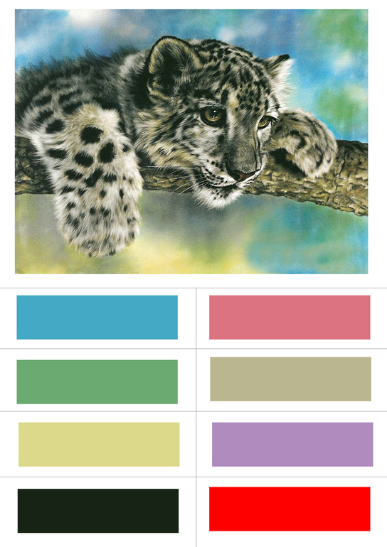 Подборка палитры цветов