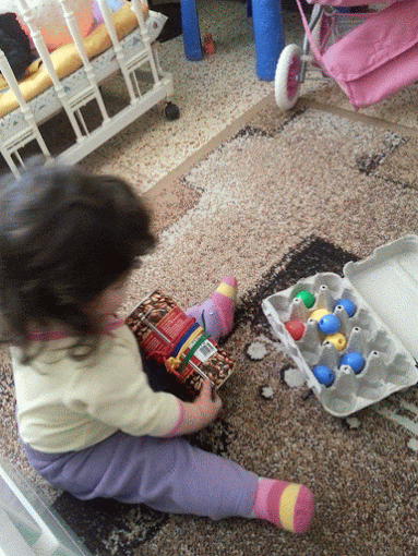 Наши первые игры развивашки