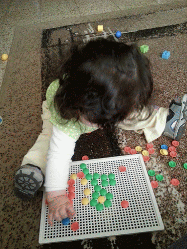 Наши первые игры развивашки