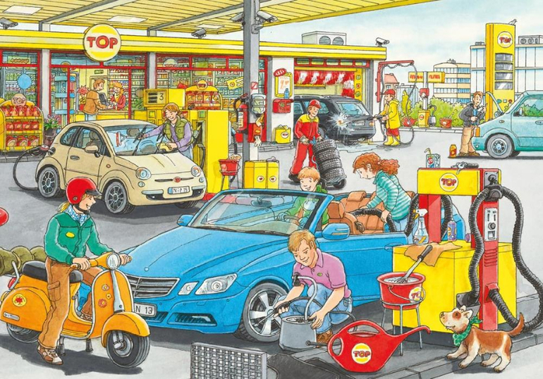 Сканы виммельбухов для скачивания.