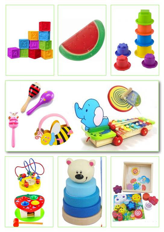 Игрушки от 3 до 6 месяцев