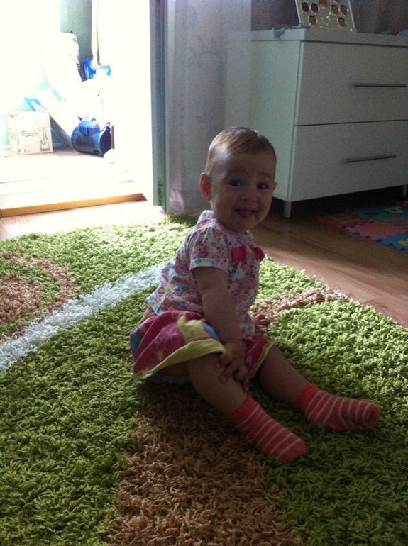 Надюльке 9,5 месяцев