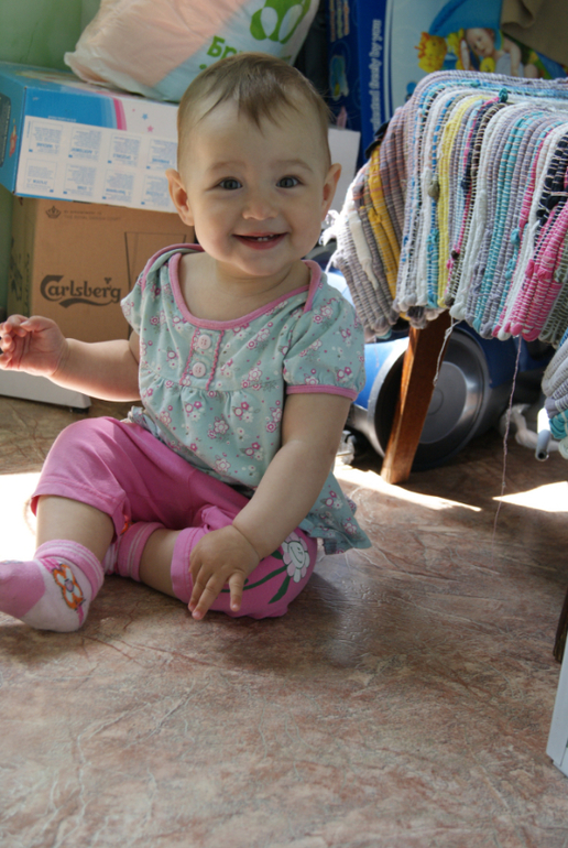 Надюльке 9,5 месяцев