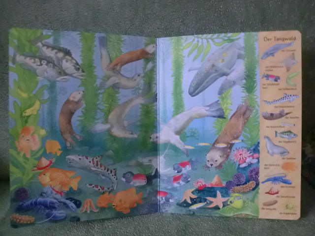 Виммельбух про морских обитателей или Mein erstes Wimmelbuch - Am Meer