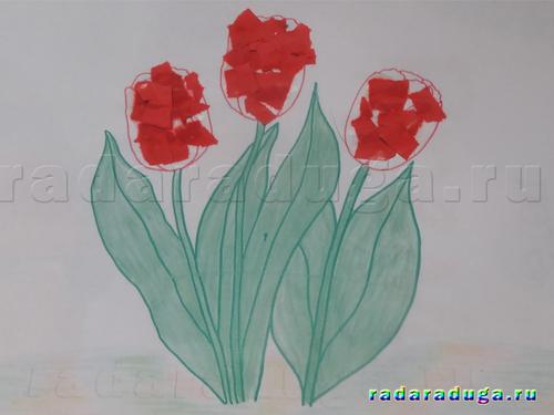 Тематическое занятие Тюльпан