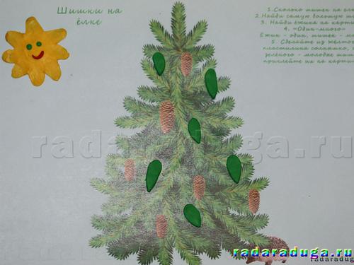 Тематическое занятие Шишки