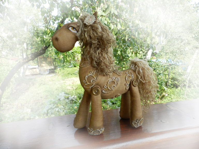 Кофейные лошадки