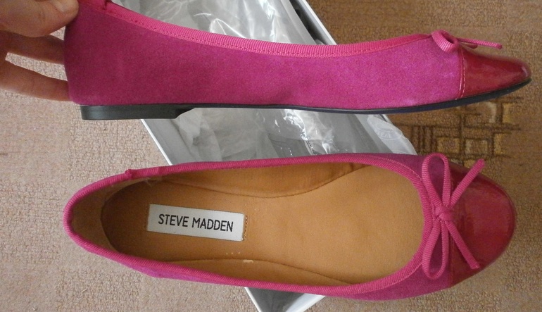 Новые балетки Steve Madden оригинал, 36.5-37,2300руб.