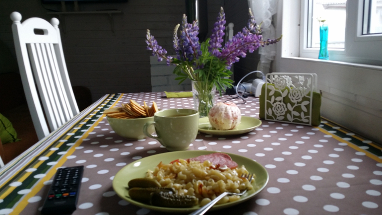 Почти месяц на даче..