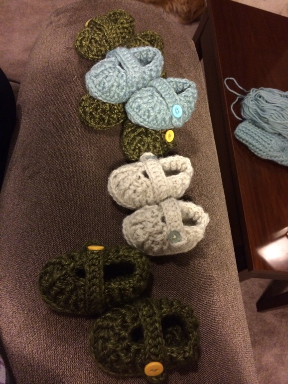 Решила попробовать вязание;)