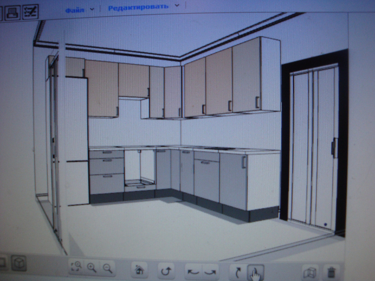 Будущая кухня Икея.