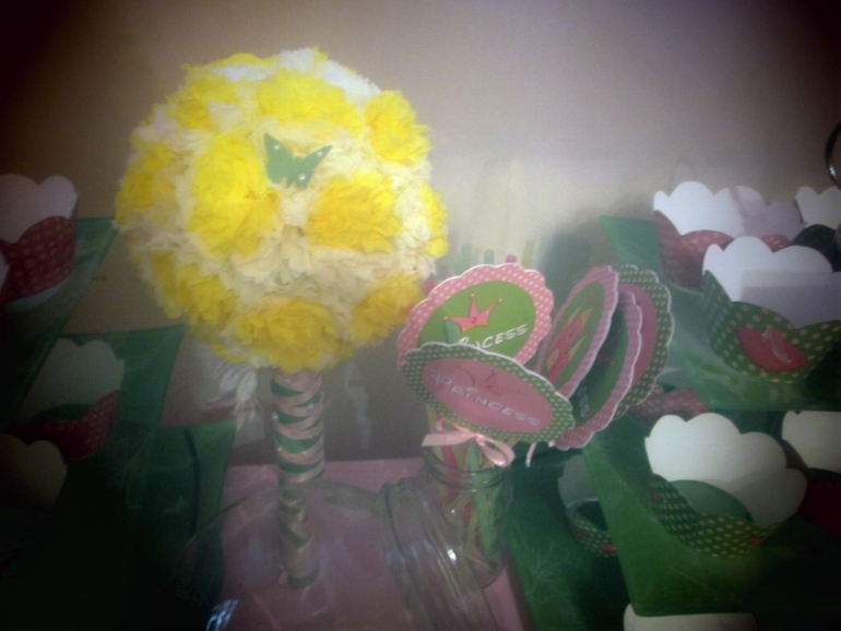 Подготовка в ДР (2 года) моей принцессы Ариши)