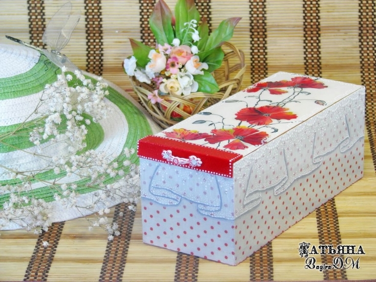 Чайная шкатулка, шкатулка для мелочей и досочки на закуску)))