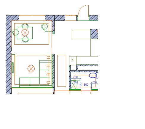 Обои в кухне-гостинной