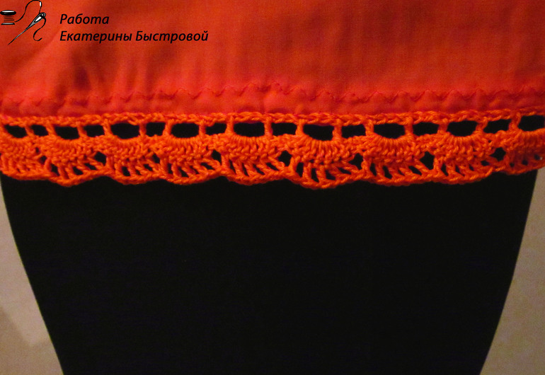 Моя беременная туника "Сочный апельсин"