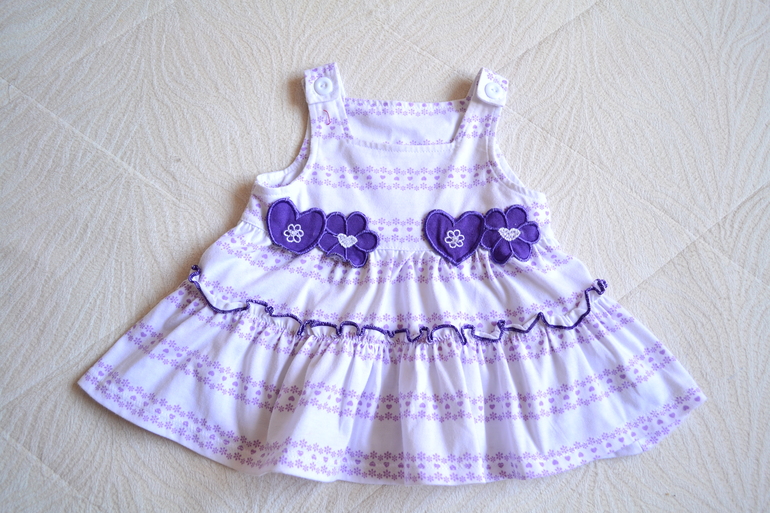 Летние платья на девочку 0 - 6 мес. Почта.