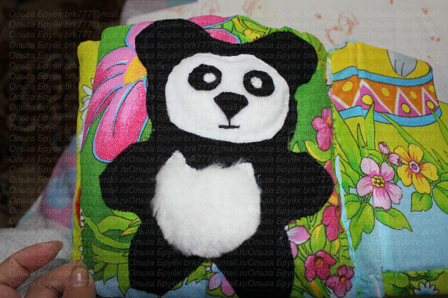 Умная книжечка-мягулька-развивалка