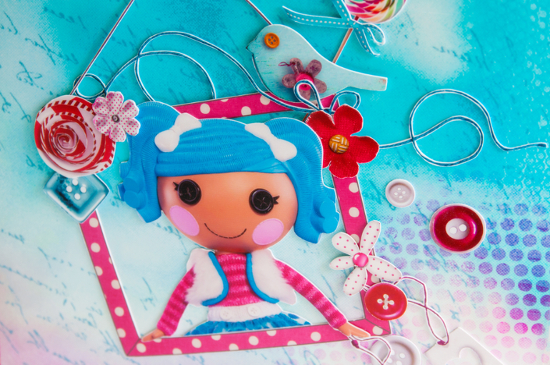 Mini скрап-альбом "Lalaloopsy"!