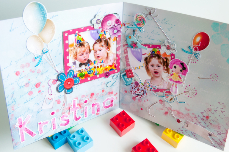 Mini скрап-альбом "Lalaloopsy"!