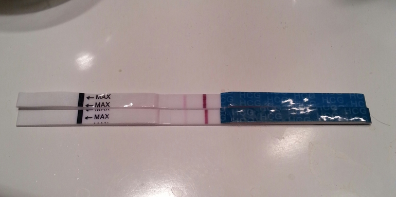 Отмена 2 теста. Тесты на беременность вторая полоска очень светлая и га половину. Вторая полоска на тесте наполовину форум. Эвик показал вторую слабую полоску.