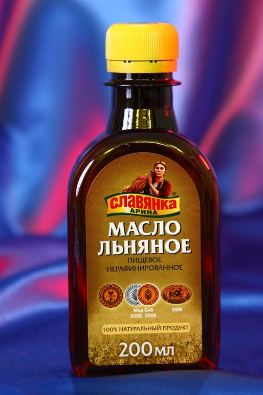 Льняное масло