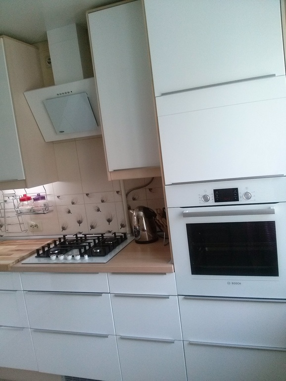 Кухня мой вариант БЕЛОГО ГЛЯНЦА