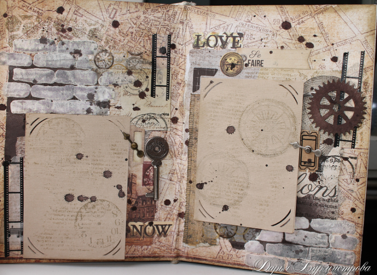 Мужской винтажный альбом