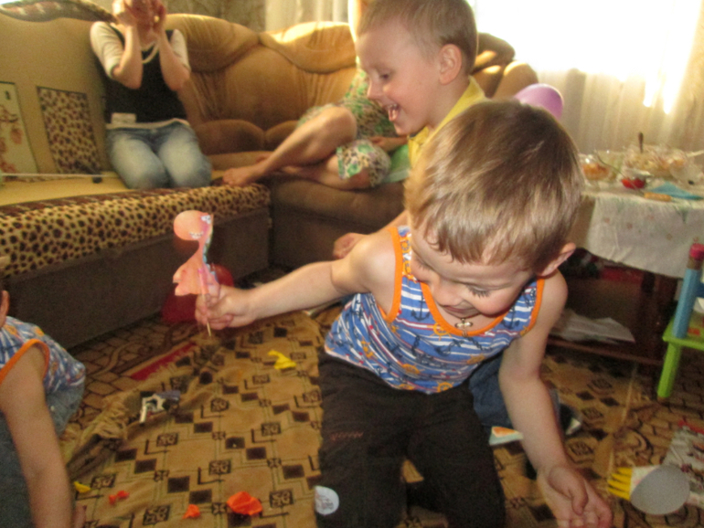 Динозавровый День Рождения (лайт-версия) Часть 2