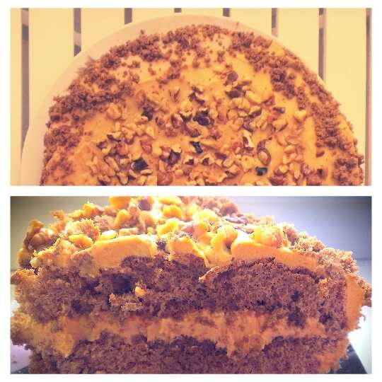 торт домашний.