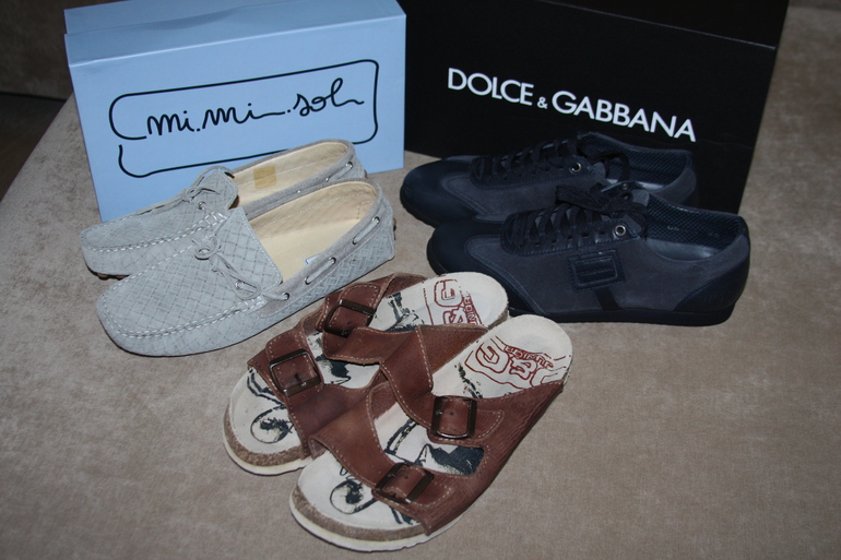 Кроссовки и ***DOLCE@GABBANA***,макасины ***MI MI SOL***