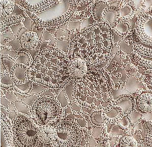 Белая тунику крючком. МК.