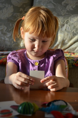 Учим буквы - А