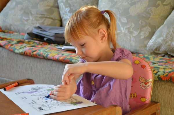 Учим буквы - А