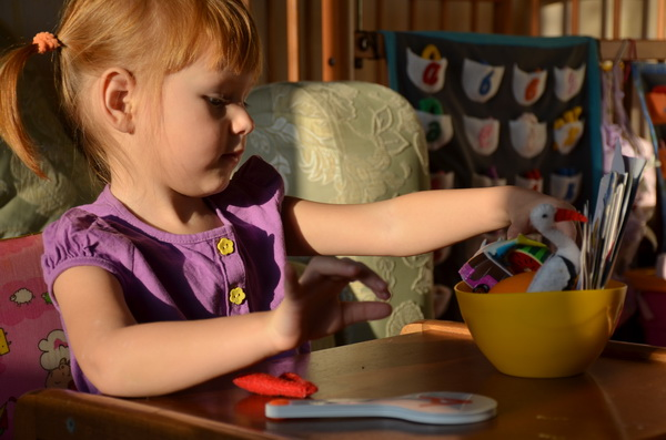 Учим буквы - А