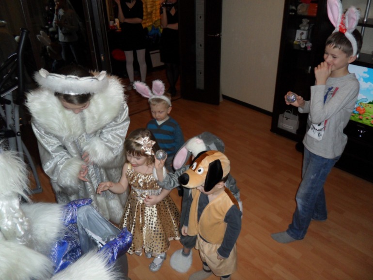 Елка на дому.