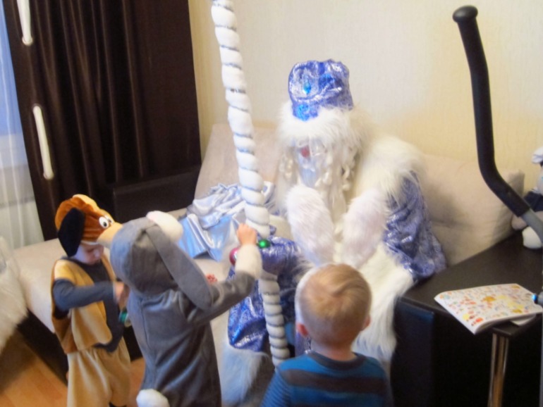 Елка на дому.