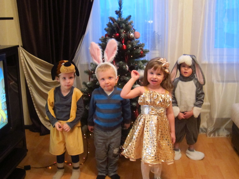 Елка на дому.