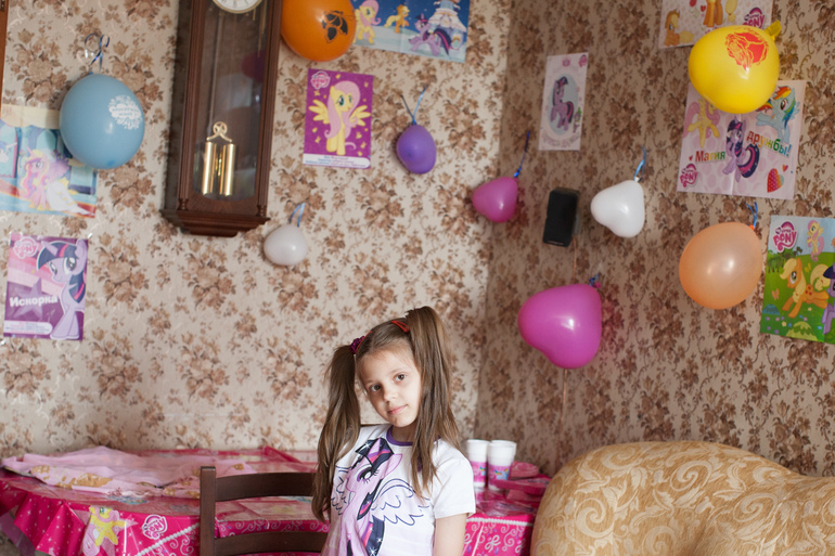 День рождения Иришки - 8 лет